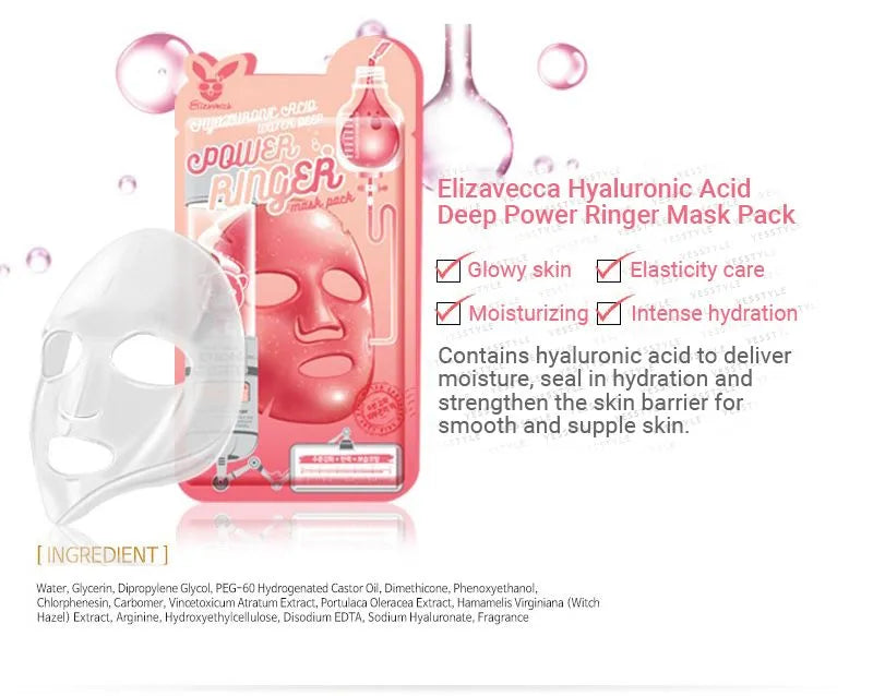 Elizavecca Deep Power Ringer 10 Type Mask Packs