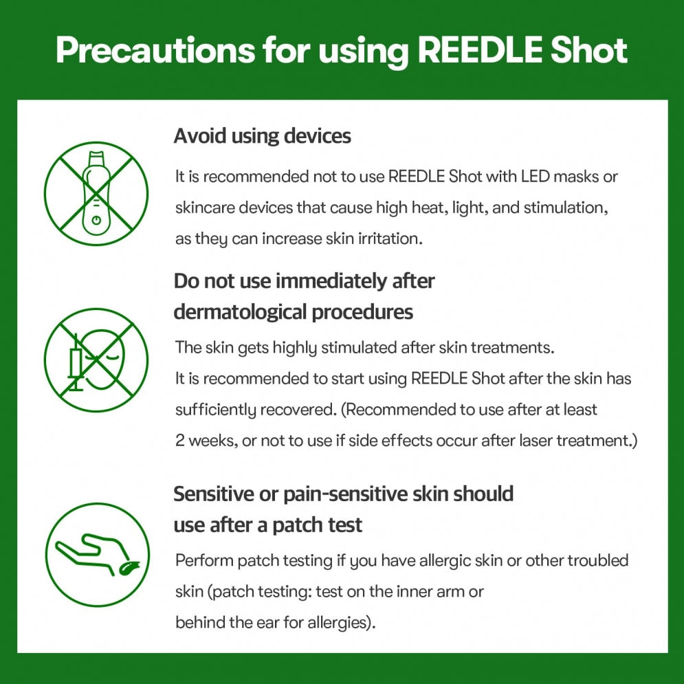 VT Reedle shot 100, 300, 700