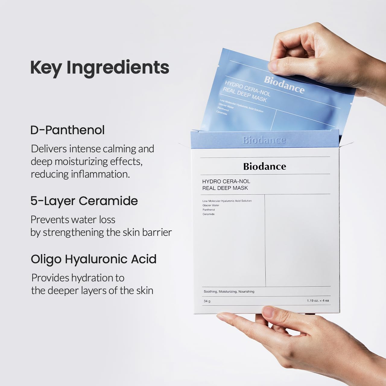 [BIODANCE] [EN][4ea] Bio-Collagen Real Deep Mask 4ea