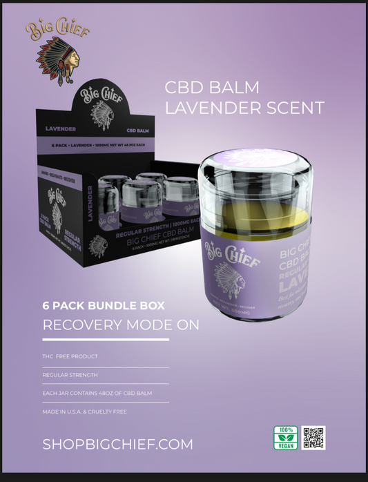 Pain Relief Balm 1000mg (LAVENDER)