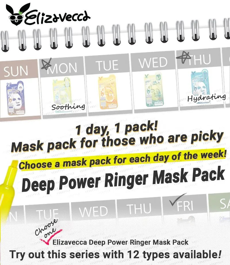 Elizavecca Deep Power Ringer 10 Type Mask Packs